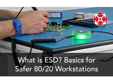 What Is ESD? Basics for Safer 80/20 Workstations