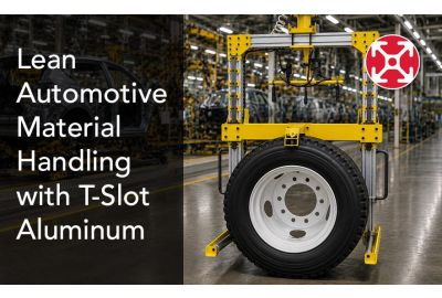 Lean Automotive Material Handling with T-Slot Aluminum
