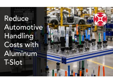 Reducing Automotive Material Handling Costs  with T-Slot Aluminum