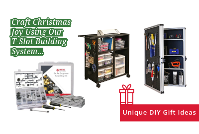 Craft Christmas Joy Using Our T-Slot Building System