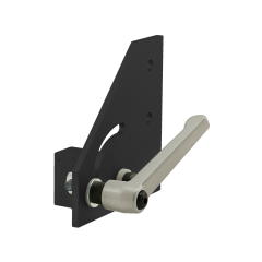 4339 15 Series 90 Degree Left Hand Pivot Bracket Assembly with L Handle 