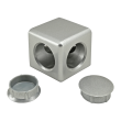 14176 | 15 Series 2 Way - Light Squared Corner Connector