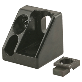 15 and 40 Series Die Cast Adjustable Panel Mount Block with Clip 12058 
