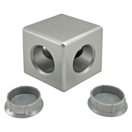 14174 | 45 Series 2 Way - Light Squared Corner Connector