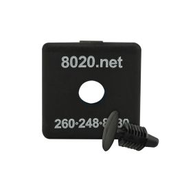 2015 | 10 Series End Cap with Push-In Fastener