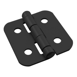 2086-Black | 10 Series 4 Hole - Aluminum Hinge
