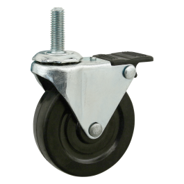 65-2342 | Threaded Stem Swivel Caster: M10 x 30mm