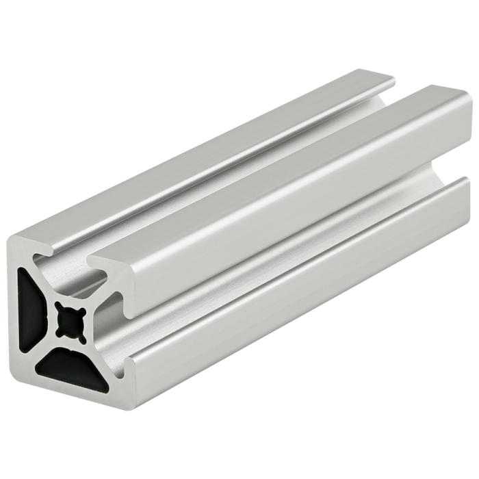 1002-S | 1.00” X 1.00” Smooth Surface T-Slotted Profile - Two