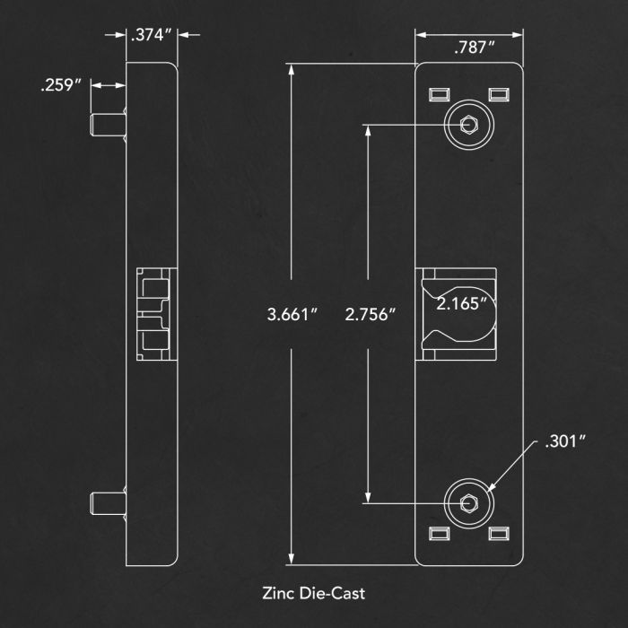 12023 | Heavy-Duty Door Latch