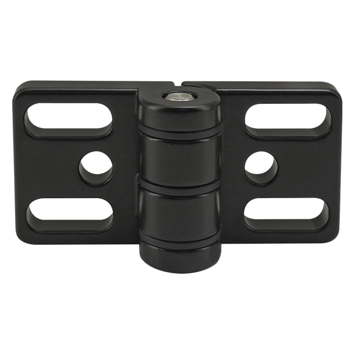 12089 | 45 Series 4 Hole - Slotted Zinc Hinge