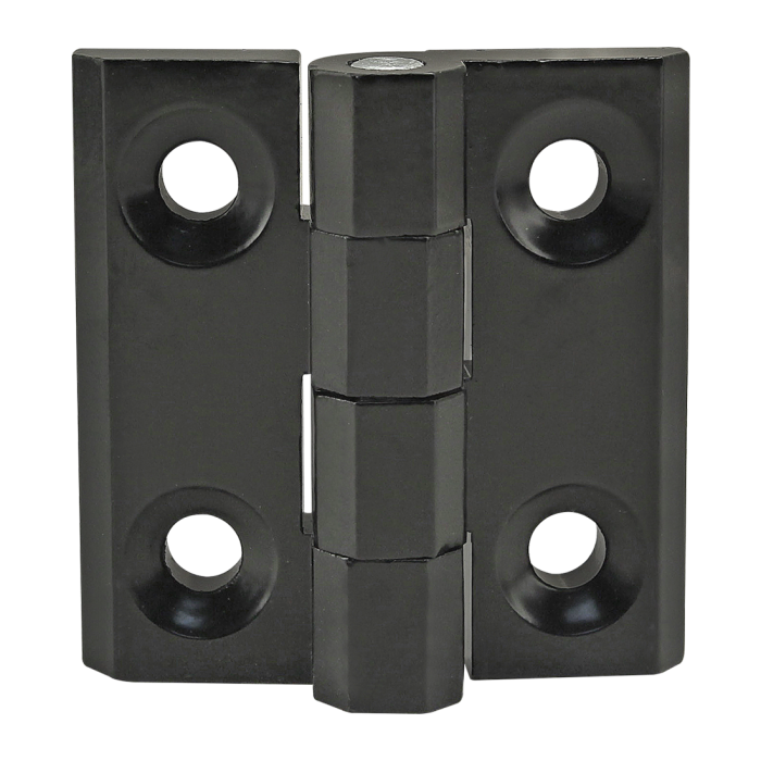 釜アルミ30 12256 | 10 & 25 Series 4 Hole - Economy Zinc Hinge