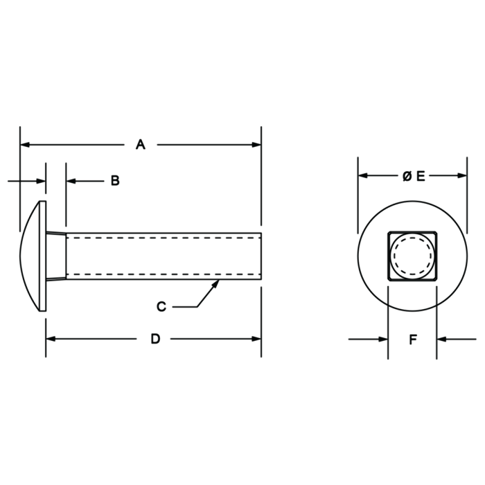 19-8920 | M8 x 20.00mm Slide-In Flanged Economy T-Slot Stud
