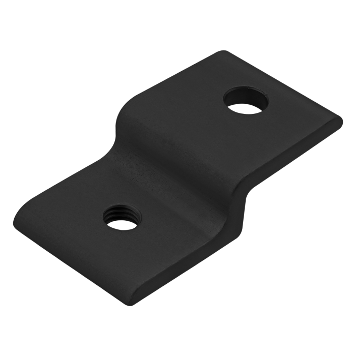 20-2496-Black | 20 Series Single Arm Narrow Panel Retainer