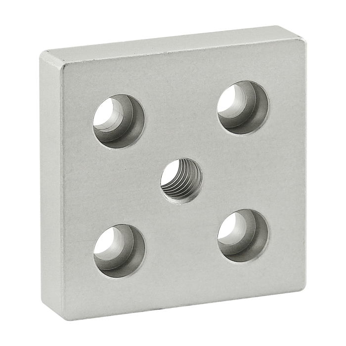 2131 | 10 Series 5 Hole - Center Tap Base Plate: 2.00