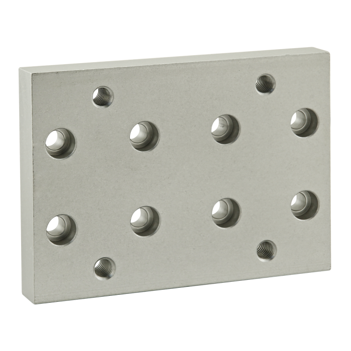 ゆうメダルサンド 2147 | 15 Series Heavy-Duty Flange Mount Caster Base Plate