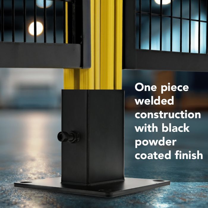 2412 | 15 Series, 40 Series Steel Floor Mount Brackets