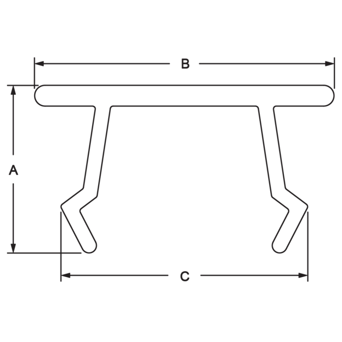 2824 | 15 & 40 Series Economy T-Slot Cover