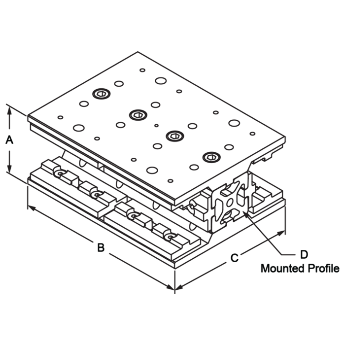 6879 | 15 Series Long - Double Mount Unibearing™ Assembly