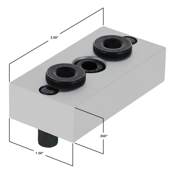 6131 | 10 Series Access Hole Drill Jig for 1020 Profile