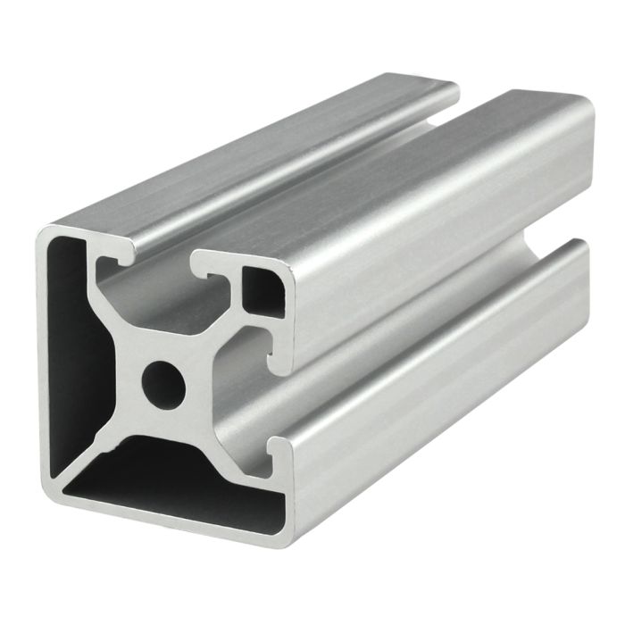 40-4002 | 40mm X 40mm T-Slotted Profile - Two Adjacent Open T-Slots