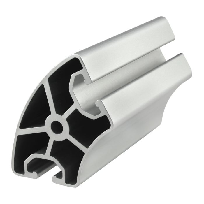 40-4096 | 40mm T-slotted Profile 60° Outside Radius - Two Opposite