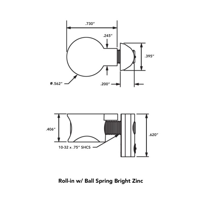 3373 | 15 Series 5/16-18 Standard Anchor Fastener Assembly