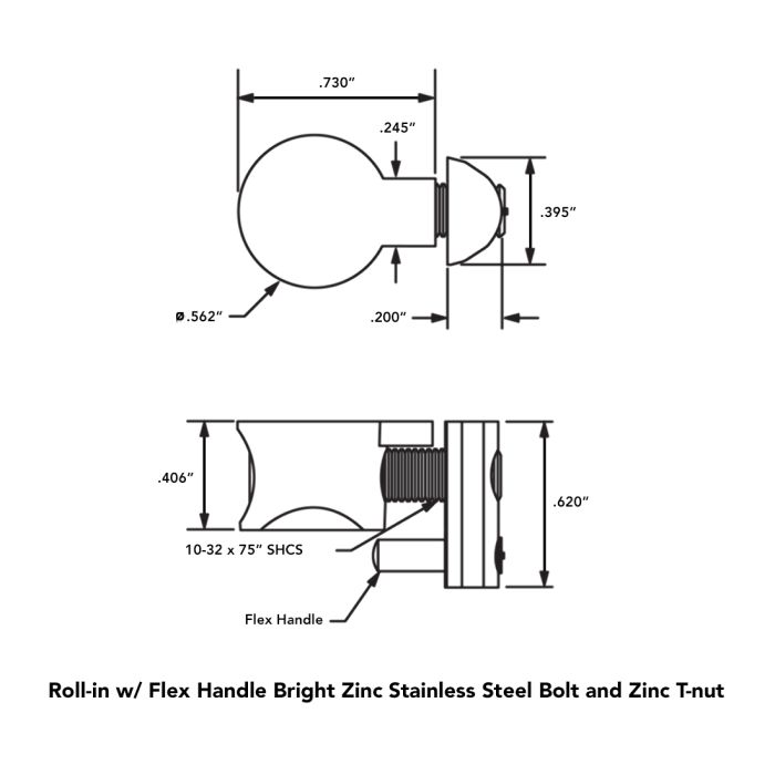 3662 | 10 Series 10-32 Standard Anchor Fastener Assembly