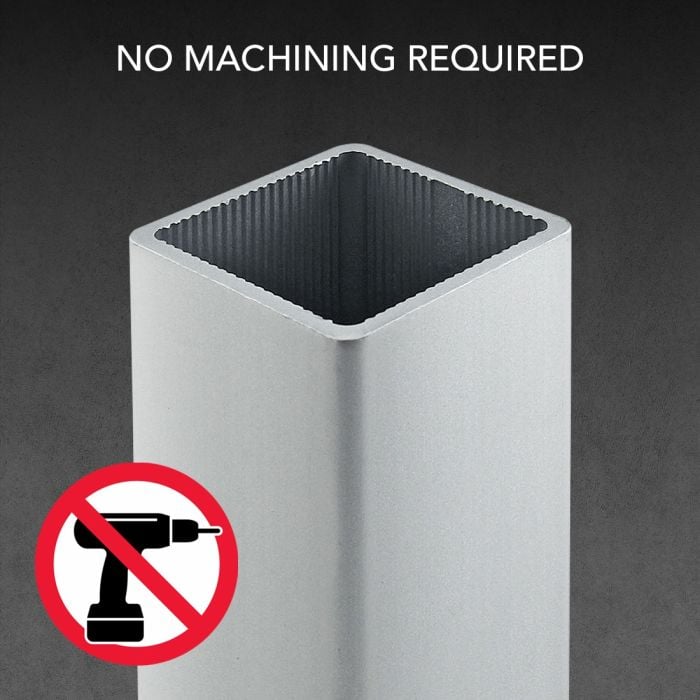 1” x 1” Square Quick Frame Profile | Shop 80/20 T-Slot Products