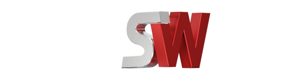 A vector logo of AutoQuoterSW, a Solidworks software plug-in to build or design with 8020 t-slot aluminum profiles and products.