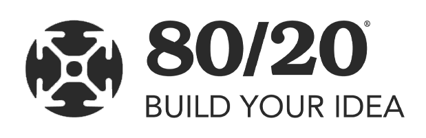 80/20 Build Your Idea Company Logo