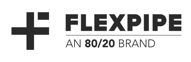 Flexpipe, an 80/20 Brand Company Logo