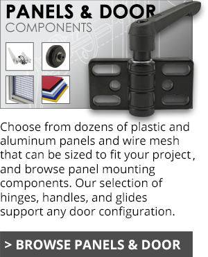 Display of panel and door components with 'BROWSE PANELS & DOOR' button.