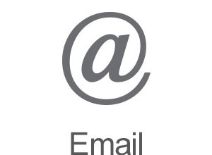 Email icon for contact information.